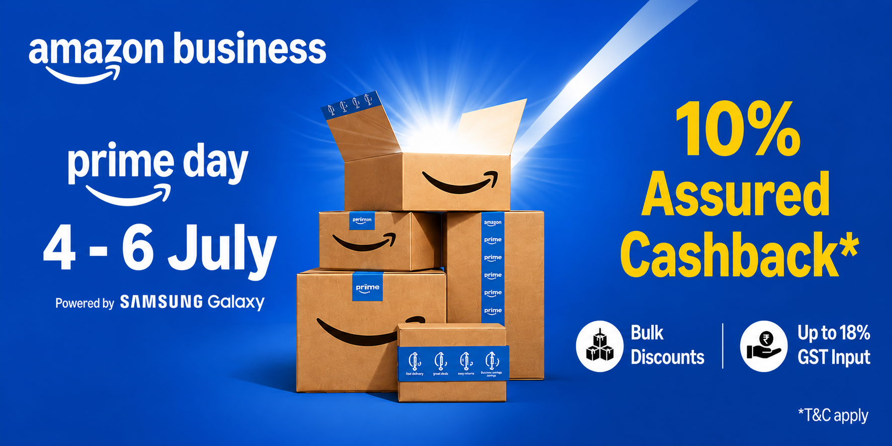 Amazon Business Prime Day 2026: Get Ready for Assured Cashback and Business Savings